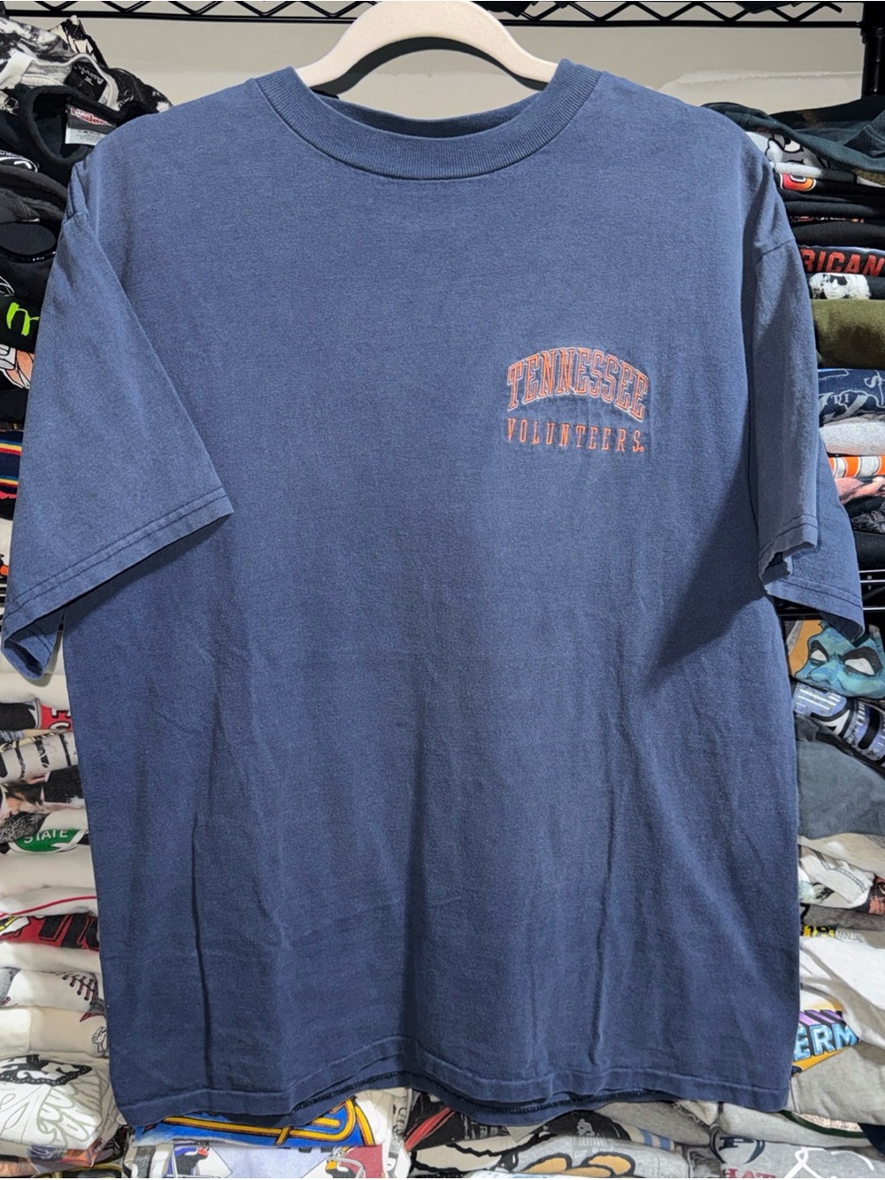 Vintage 90s Tennessee Volunteers Embroidered Shirt Size Large